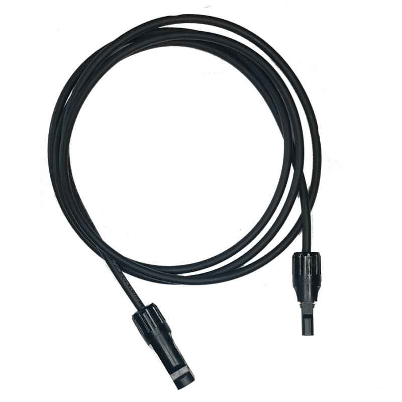 Cable with MC4 connector 6mm length 5 Meters
