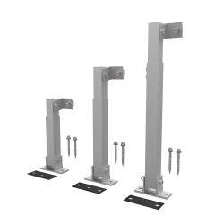 Profil aluminiowy 415cm srebrny CR1