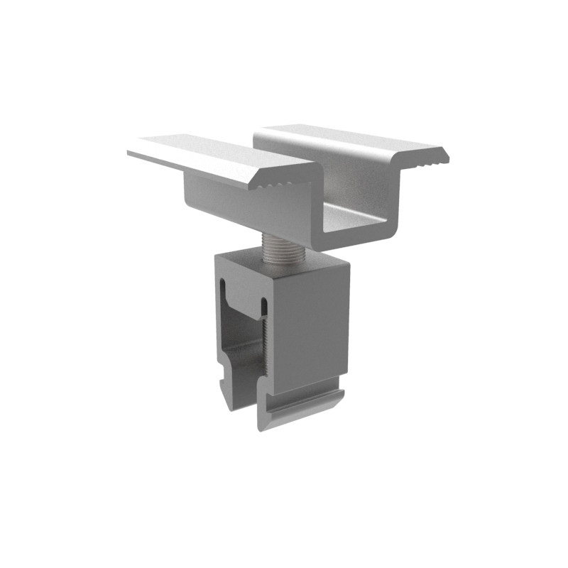 Klema końcowa 40mm czarna + śrubka CR1