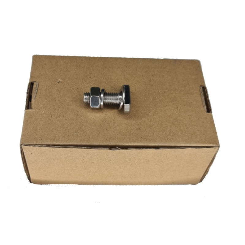 Klema końcowa 40mm czarna + śrubka CR1