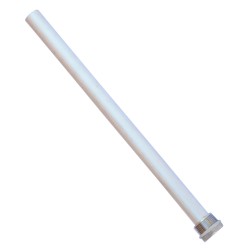 Magnesium Rod 300mm with plug 3/4" stainless