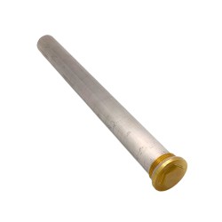 Magnesium anode 370mm with 5/4" brass plug