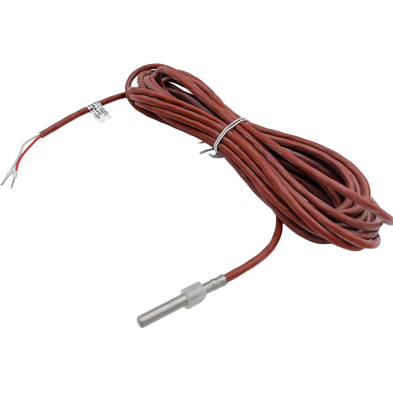 Tmonit - PT1000 temperatuursensor met 0,3 meter siliconen kabel | tot 200 °C | temperatuursensor sensor kabelsensor zonne-sensor | Made in Germany