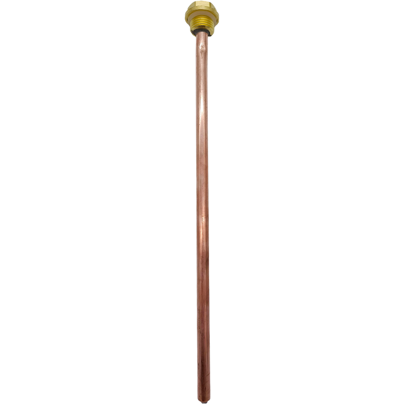 SALE Sleeve 10 x 300 mm with R1/2" copper plug