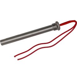 Elektroheizung 24V DC 500W R3/4" 20cm Kassette