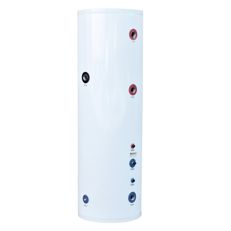 Serbatoio di accumulo in acciaio inox AISI 304 BT-300 da 300 litri