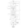 Serbatoio, bollitore per acqua calda sanitaria 250 l. (una serpentina 32 mm in acciaio inox)
