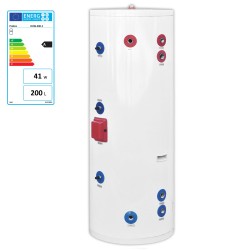 Tank, Brauchwarmwasserspeicher 200 l. (eine Spule 32 mm Edelstahl)