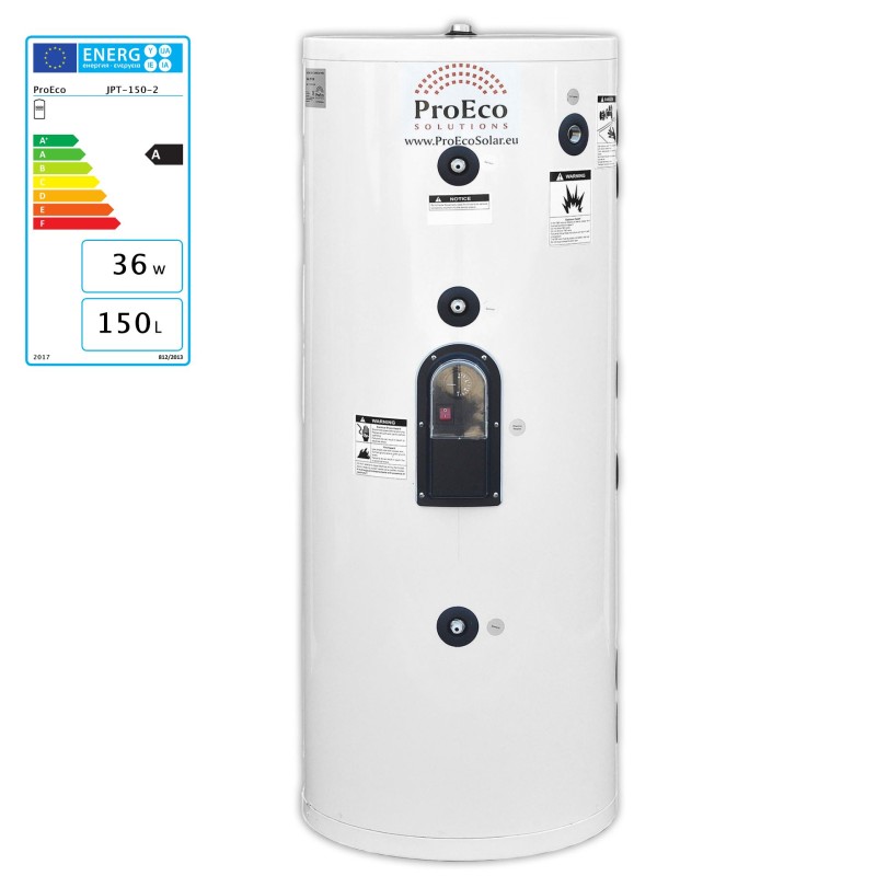 Nádrž na vodu 150 l (2 spirála 22 mm SS)