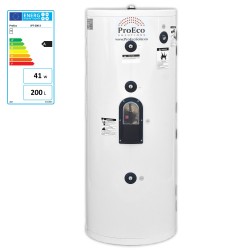 Serbatoio dell'acqua da 200l (due bobine SS da 22 mm)