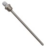 Pouzdro 8 x 200 mm se zátkou R1/2" nerezová ocel