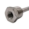 Copper sleeve 8x200 mm with plug R1/2"