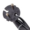 Cable calefactor con termostato 40W 230V - 2m 20W/m