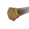 Anodo di magnesio 350mm/26 con tappo in ottone da 1"