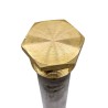Anodo di magnesio 350mm/26 con tappo in ottone da 1"