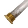 Ánodo de magnesio 350mm/26 con tapón de latón de 1"