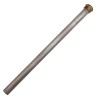 Magnesiumanode 450mm/26mm M8 mit 1" Messingstopfen