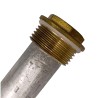 Anodo di magnesio 450mm/26mm M8 con tappo in ottone da 1"